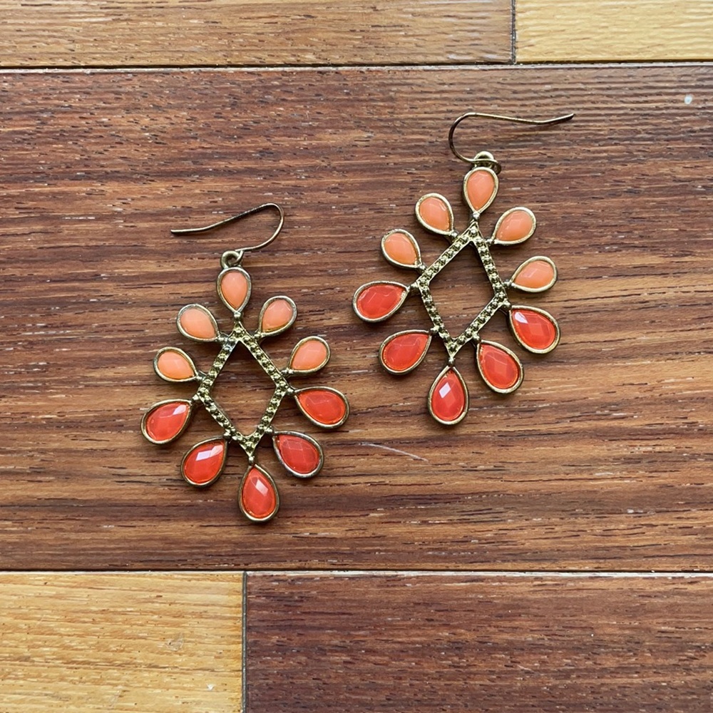 Francesca’s Collections Unique Statement Gold Accent Earrings
